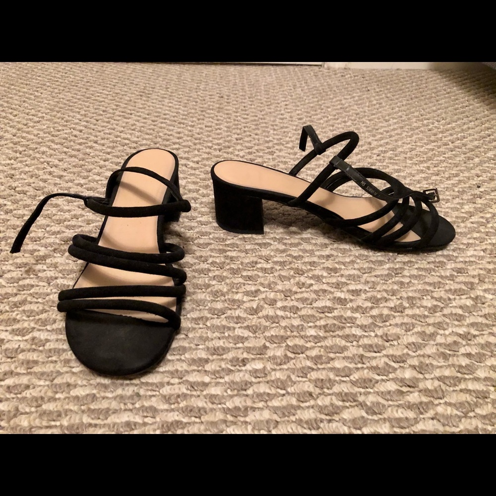 Black sandals